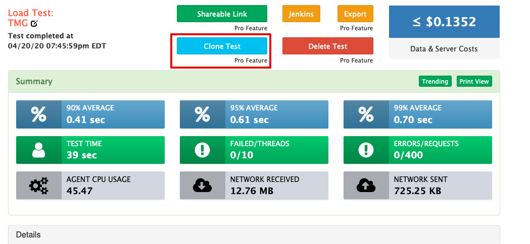 Configure JMeter Thread Counts